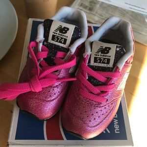 New In Box Baby Girl New Balance Sneakers